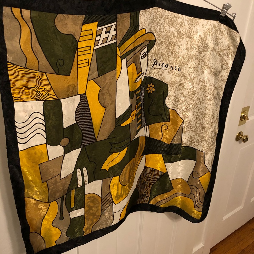Picasso silk scarf